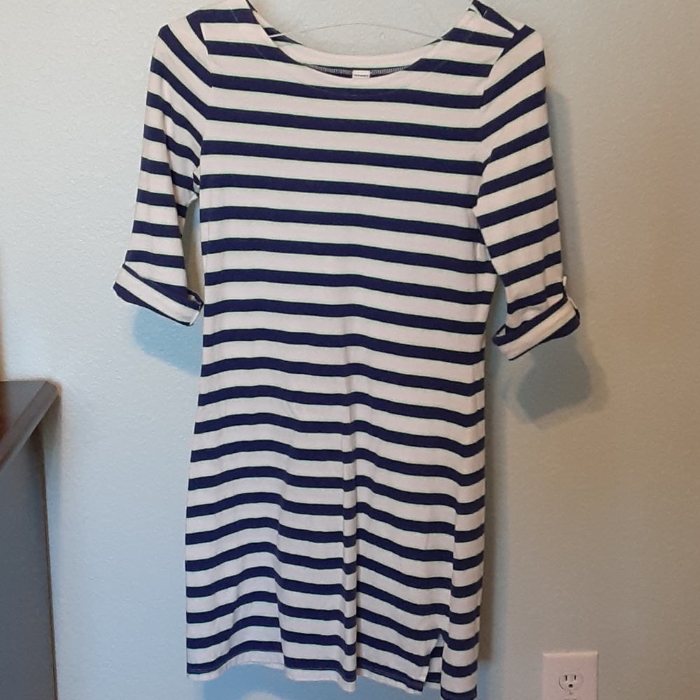 Striped Midi dress